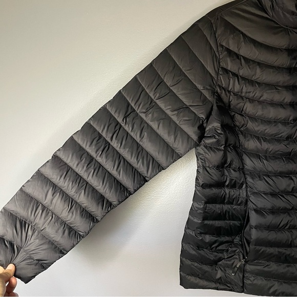 NWT 32 Degrees Heat Ultra Lightweight Down Packable Coat Jacket Black Sz L - Picture 8 of 14